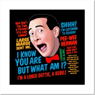 Pee Wee Herman Dynamic Drama Posters and Art